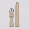 Correa de Silicona Deportiva Khaki con Blanco